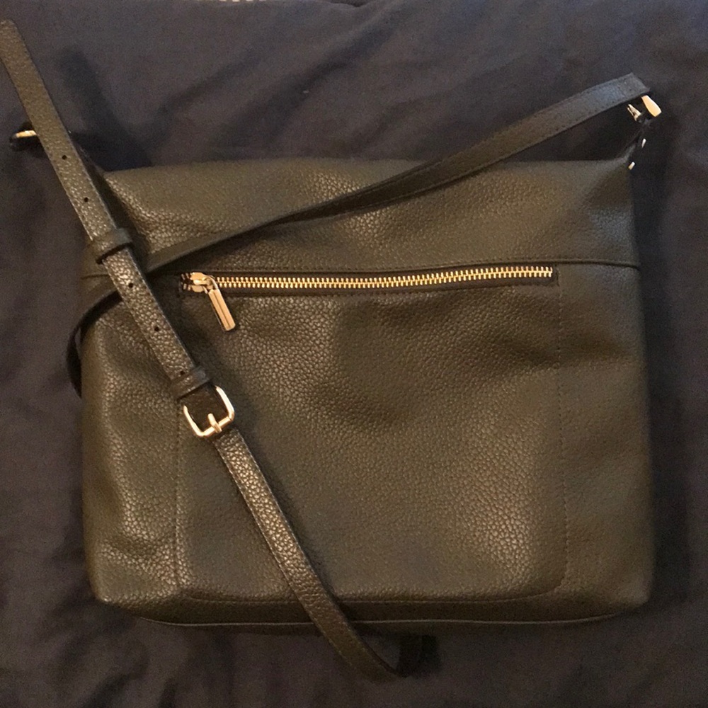 Olive green shoulder bag